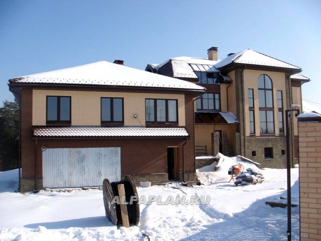 Строительство дома по проекту 58A - фото №10