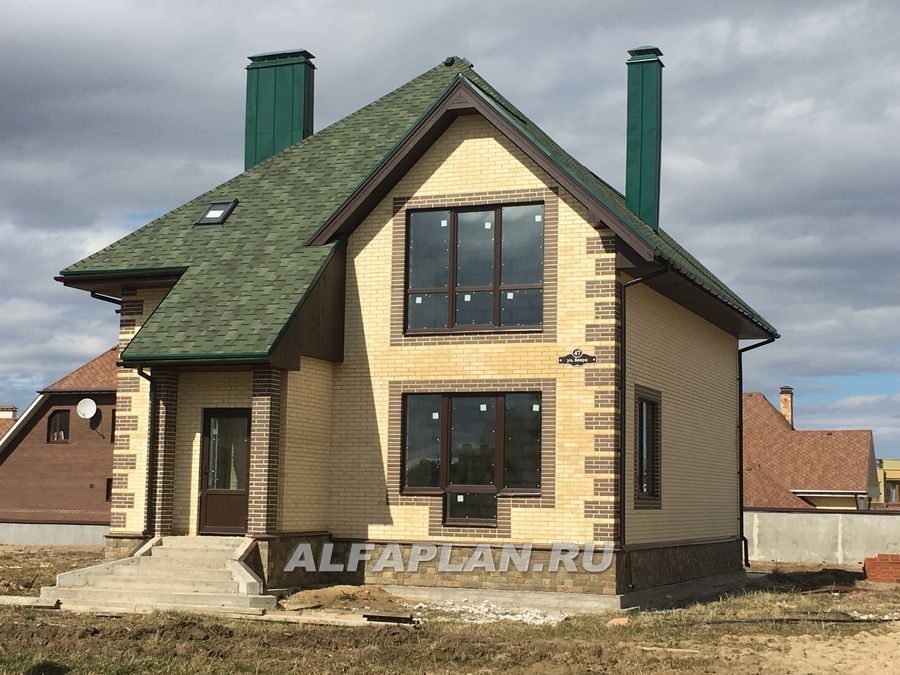 Строительство дома по проекту 61A - фото №7