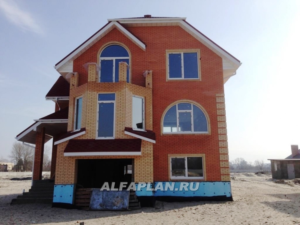 Строительство дома по проекту 70H - фото №3