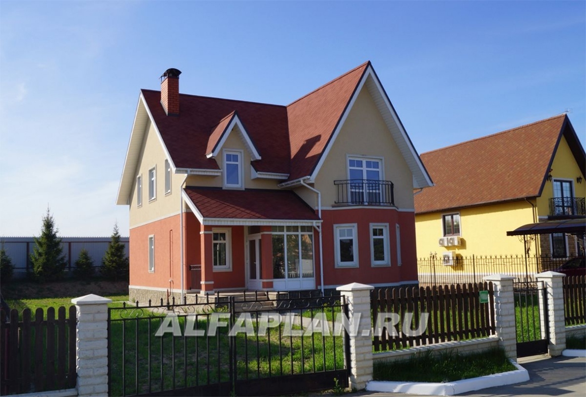 Строительство дома по проекту 73A - фото №6